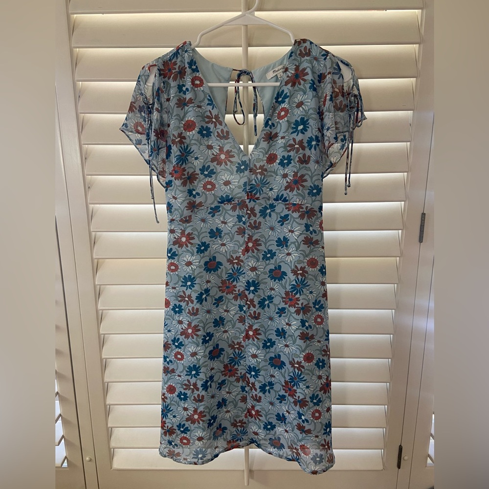 Madewell Floral Dress, Size 0